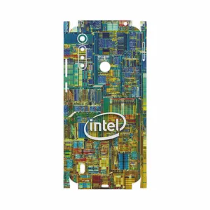 MAHOOT Intel Brand-FullSkin Cover Sticker for Motorola Moto G8 Power Lite