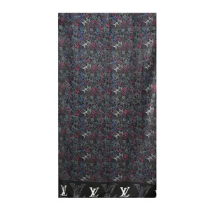 شال زنانه مدل نخ پنبه نئون کد A6114