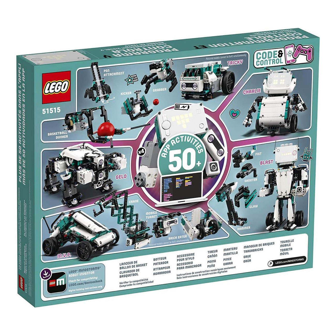 لگو سری Mindstorms کد Robot Inventor 51515