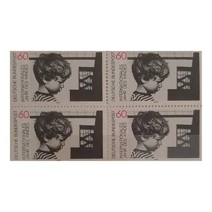 تمبر یادگاری مدل کودک کد 01 بسته 4 عددی