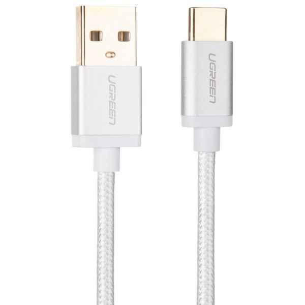 کابل تبدیل USB به USB-C یوگرین مدل 20814 طول 2 متر کابل تبدیل USB به USB-C یوگرین مدل 20814 طول 2 متر