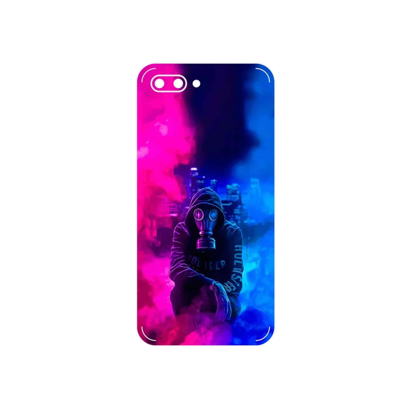 برچسب پوششی ماهوت مدل Smoke Rainbow Digital Art 2 مناسب برای گوشی موبایل آنر 10