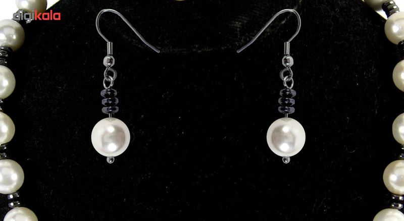 ست مروارید از نوع شل یا صدف مانچو مدل sm5043 ست مروارید از نوع شل یا صدف مانچو مدل sm5043