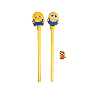 روان نویس مدل مینیون مجموعه 2 عددی به همراه پاک کن