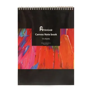 بوم دفترچه ای پیشگام مدل Canvas Notebook Wired سایز 20x30 سانتی متر