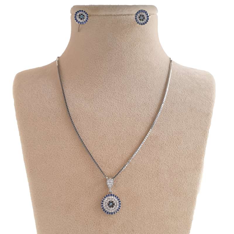 نیم ست نقره زنانه مدل 38