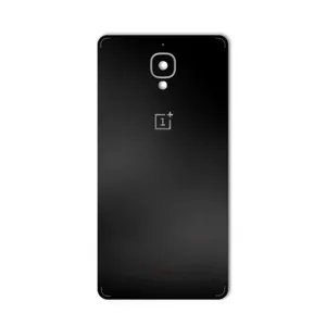 MAHOOT Black-color-shades Special Texture Sticker for OnePlus 3