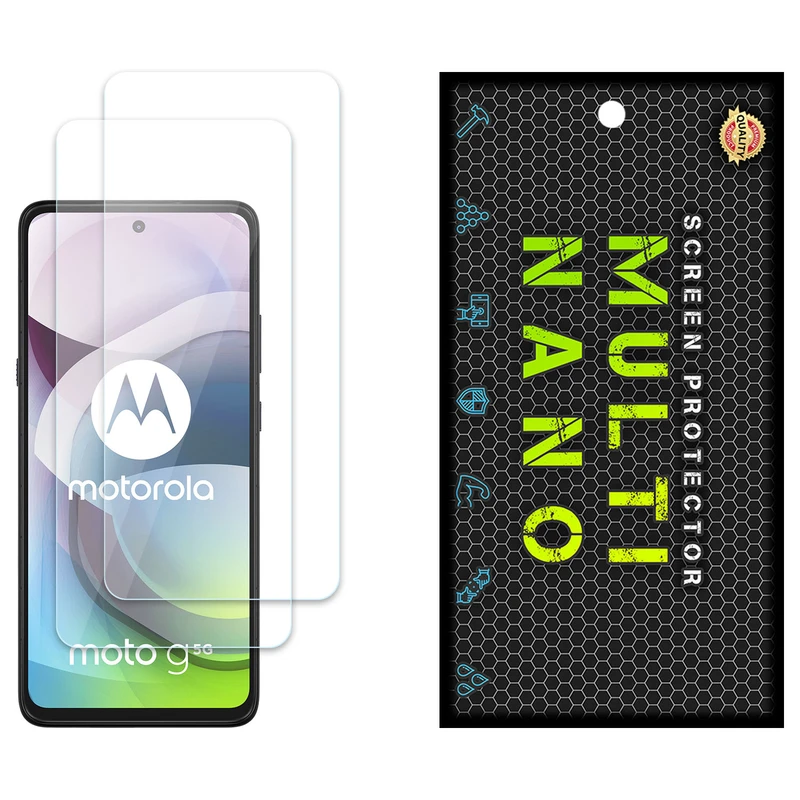 محافظ صفحه نمایش مولتی نانو مدل X-S2N مناسب برای گوشی موبایل موتورولا Moto G 5G بسته دو عددی