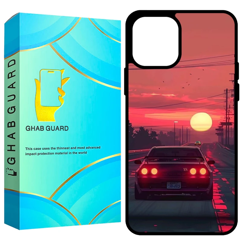  کاور قاب گارد طرح ماشین مدل GCHP12 مناسب برای گوشی موبایل اپل iPhone 12 