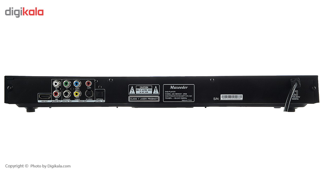 پخش کننده DVD مکسیدر سری MX-HDH4341 مدل AR08