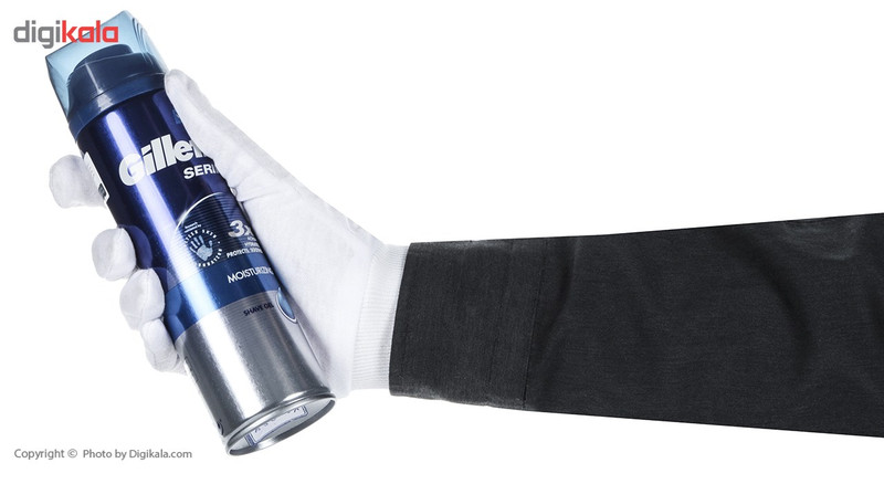 ژل اصلاح ژیلت سری 3X مدل Moisturizing حجم 200 میلی لیتر