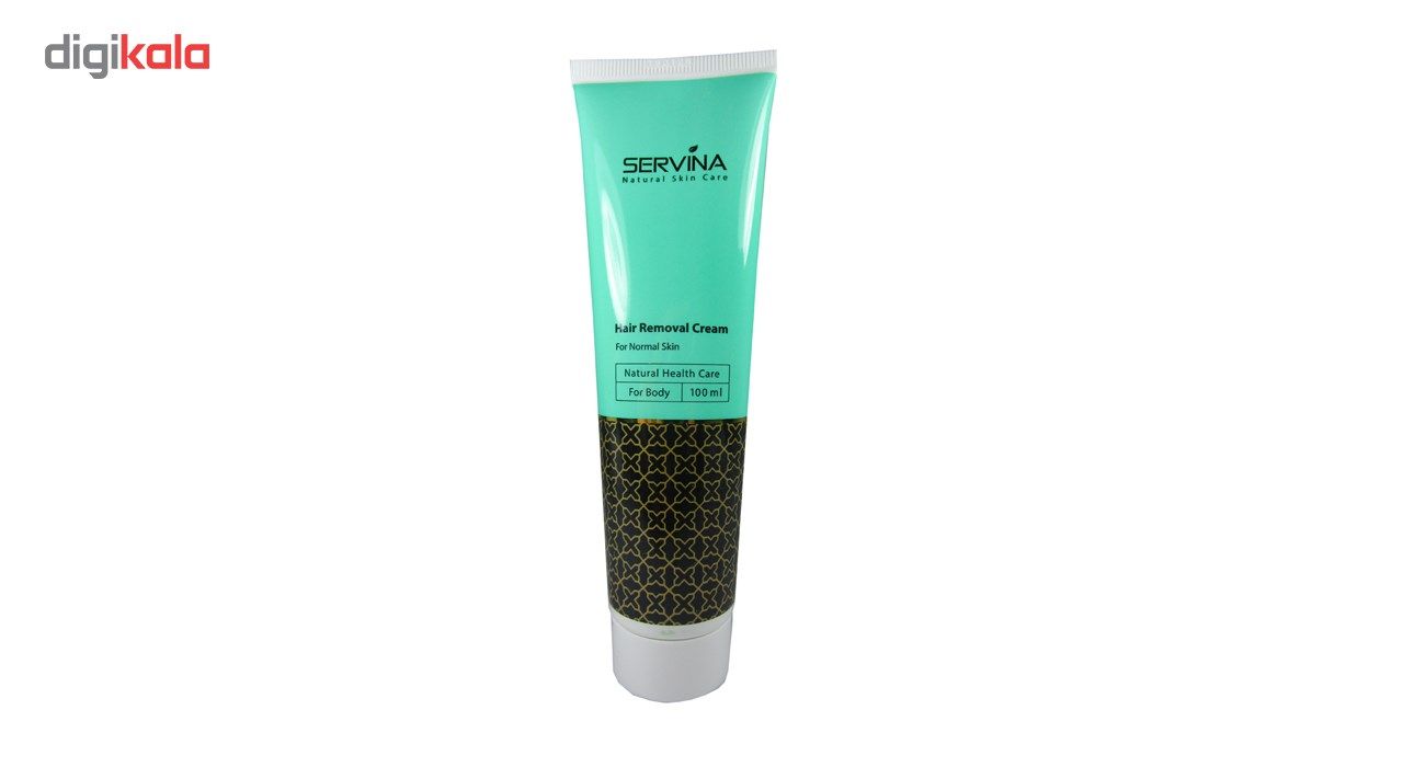 کرم مو بر سروینا مدل Normal Skin حجم 100 میلی لیتر -  - 3