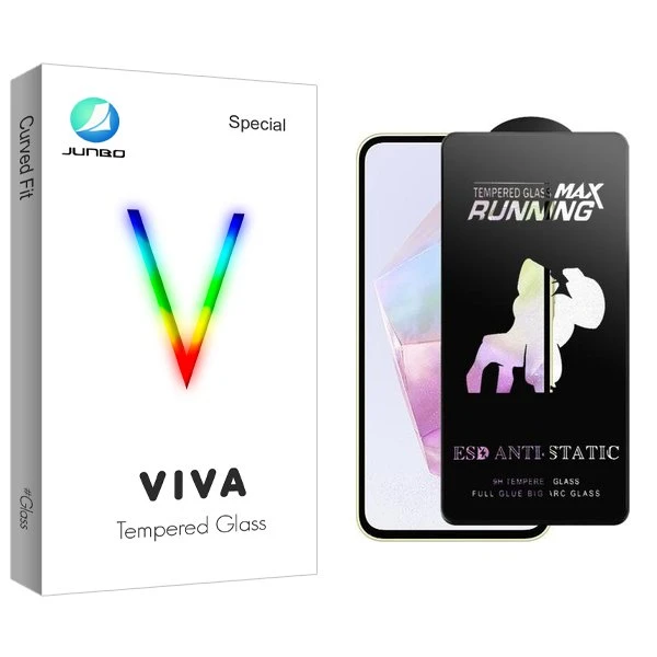 محافظ صفحه نمایش جانبو مدل Vivanewpkg Running Max مناسب برای گوشی موبایل سامسونگ Galaxy A55