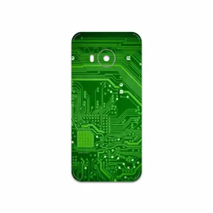 MAHOOT Green Printed Circuit Board Cover Sticker for HTC One ME