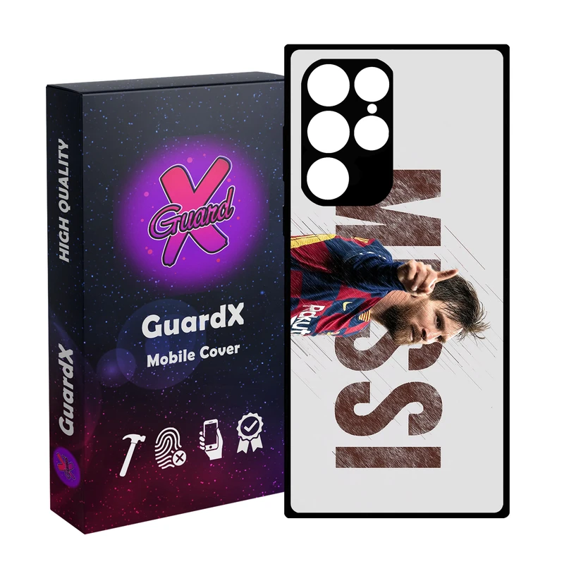 کاور گارد ایکس طرح Lionel Messi مدل 10957 مناسب برای گوشی موبایل سامسونگ Galaxy S23 Ultra