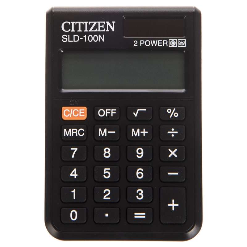 ماشین حساب سیتیزن مدل SLD-100N ماشین حساب سیتیزن مدل SLD-100N