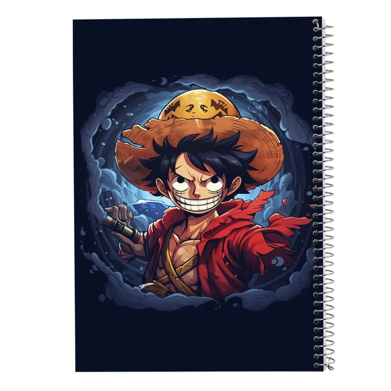 دفتر شطرنجی 50 برگ مدوپد مدل وان پیس One Piece کد DF11529