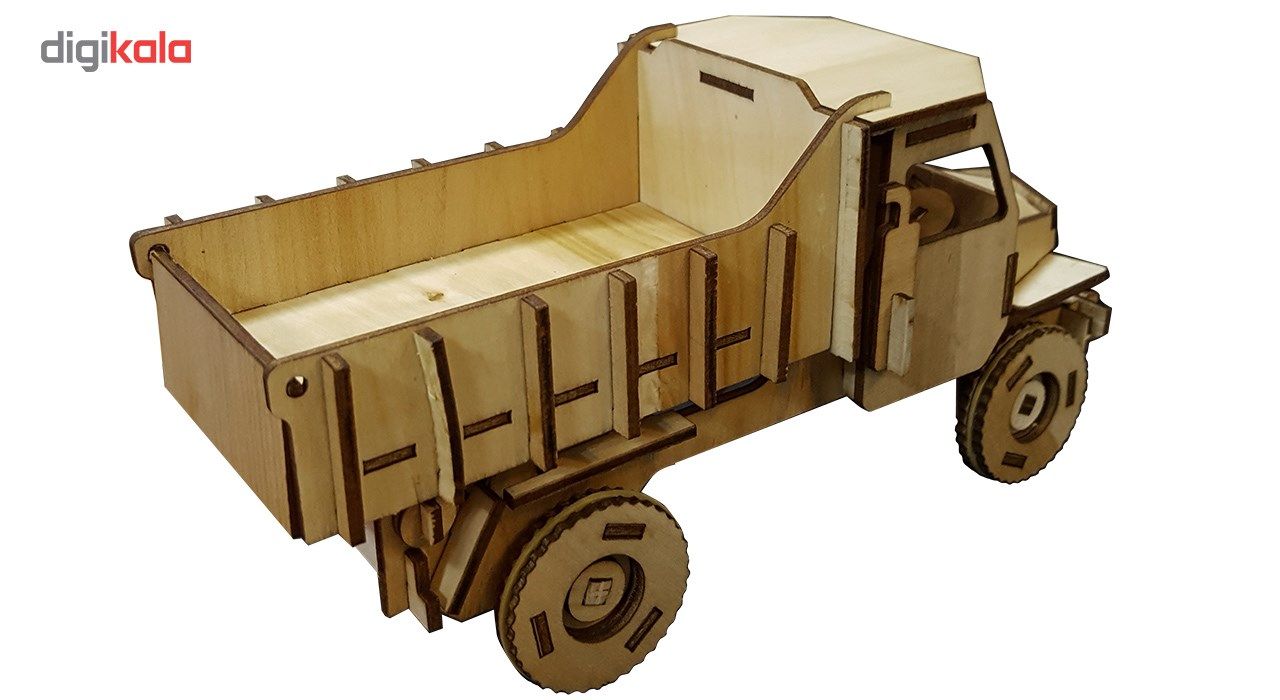 پازل سه بعدی چوبی برتاریو مدل کامیون