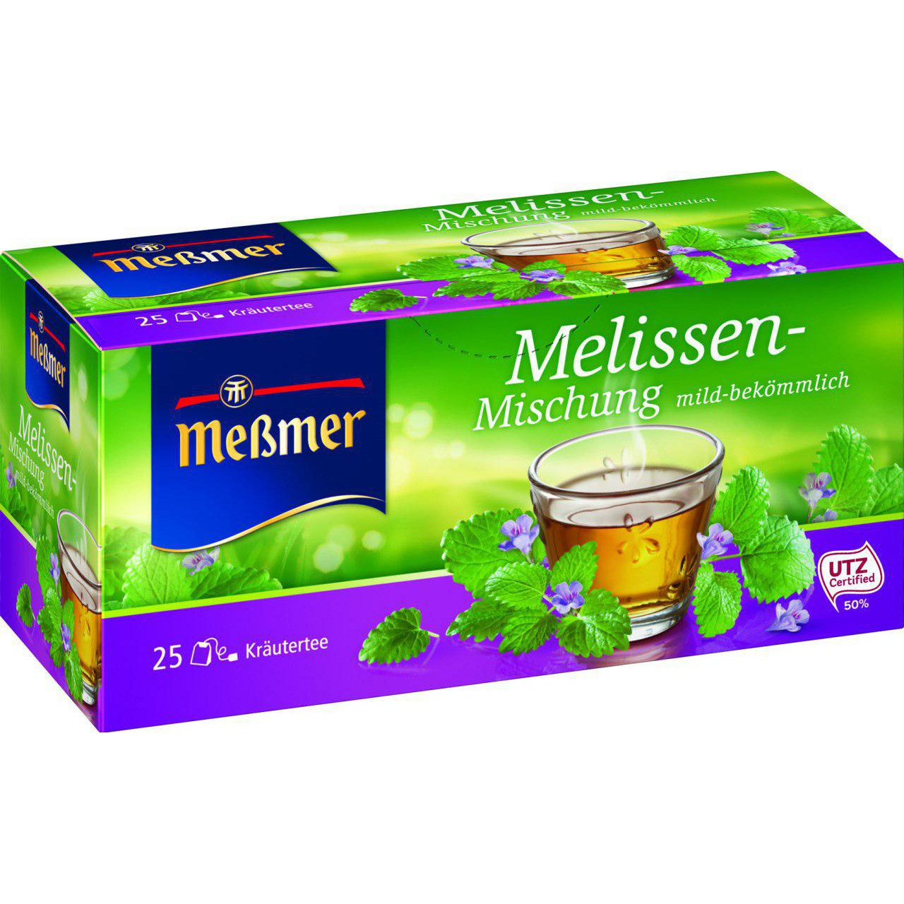 بسته دمنوش گیاهی بادرنجبویه مسمر مدل Melissen Mischung