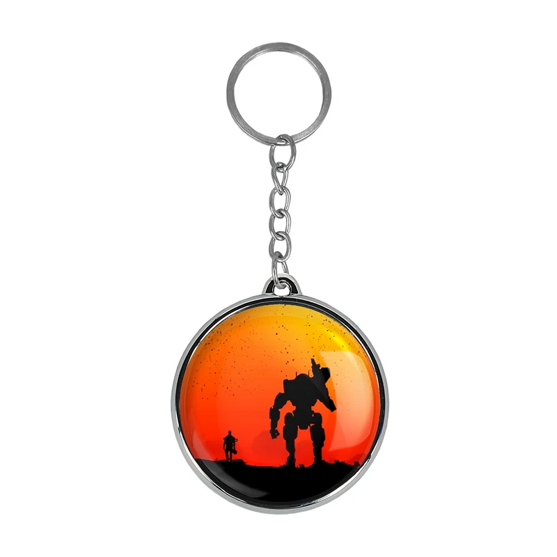 جاکلیدی خندالو طرح بازی تایتان فال (Titanfall) مدل دوطرفه کد 3258632587