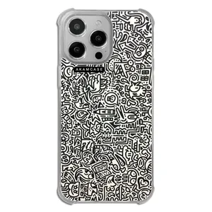 AKAM AMC-WTA14PROMAX-DOODLE17 Cover For Apple iPhone 14 Pro Max