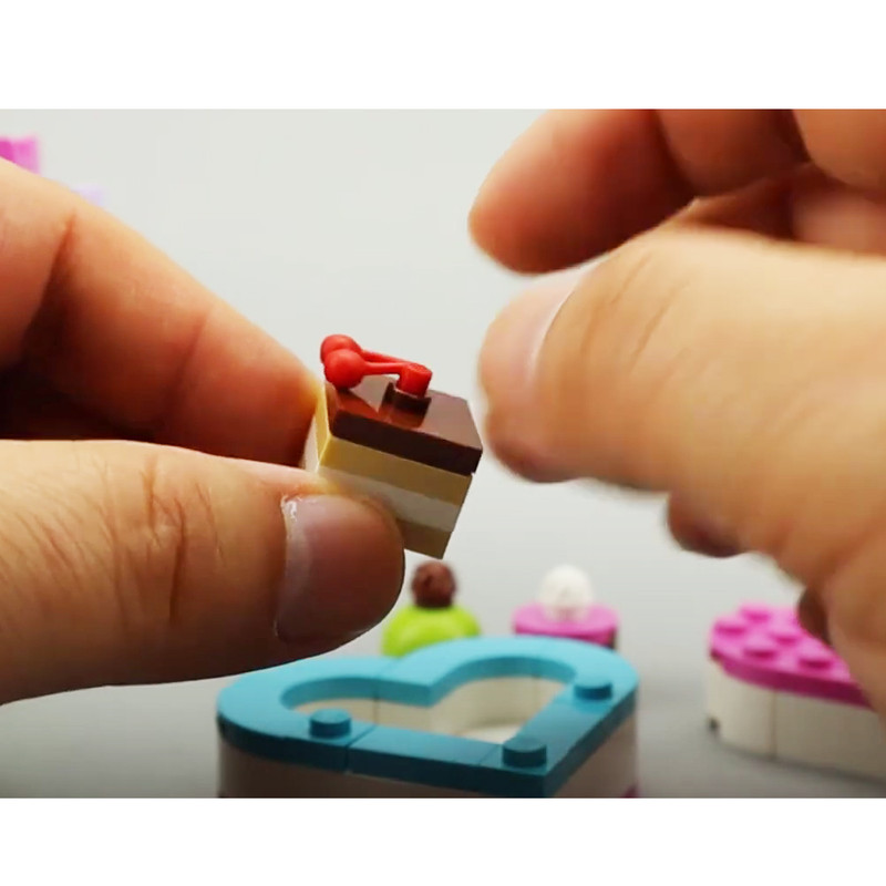 لگو سری فرندز مدل گل و جعبه شکلات کد 30411