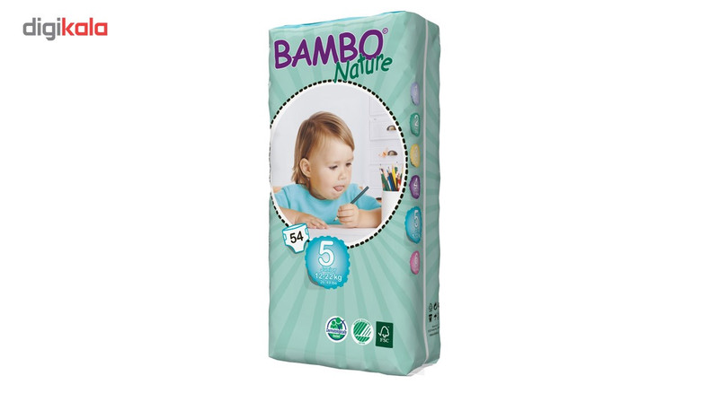 پوشک بامبو مدل Junior-Tallpack سایز 5 بسته 54 عددی