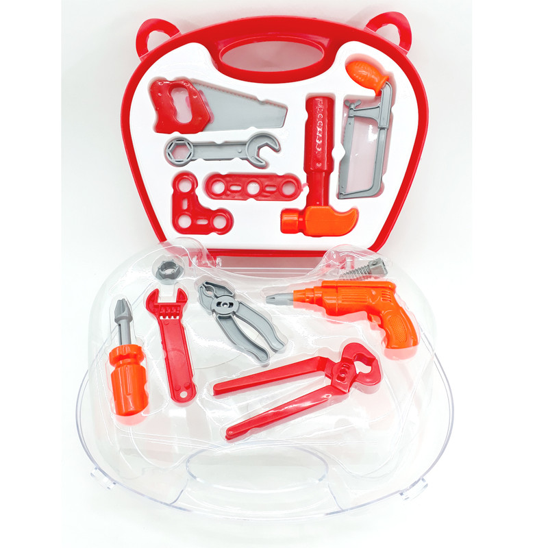 ست اسباب بازی ابزار مدل نجاری کریستال