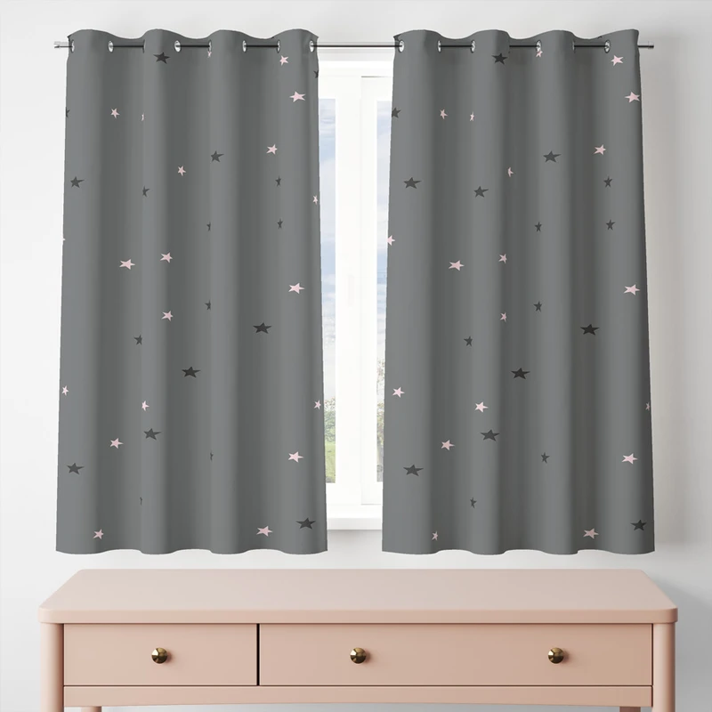 پرده مدل مخمل پانچی کد 8405 سایز 200x140 سانتی متر 