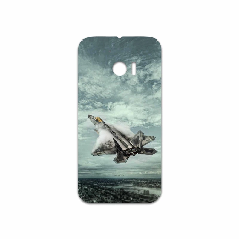 برچسب پوششی ماهوت مدل F-22 Raptor مناسب برای گوشی موبایل اچ تی سی 10