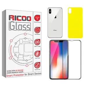 Ricoo Ricoo Screen Protector For apple x With Back Protector