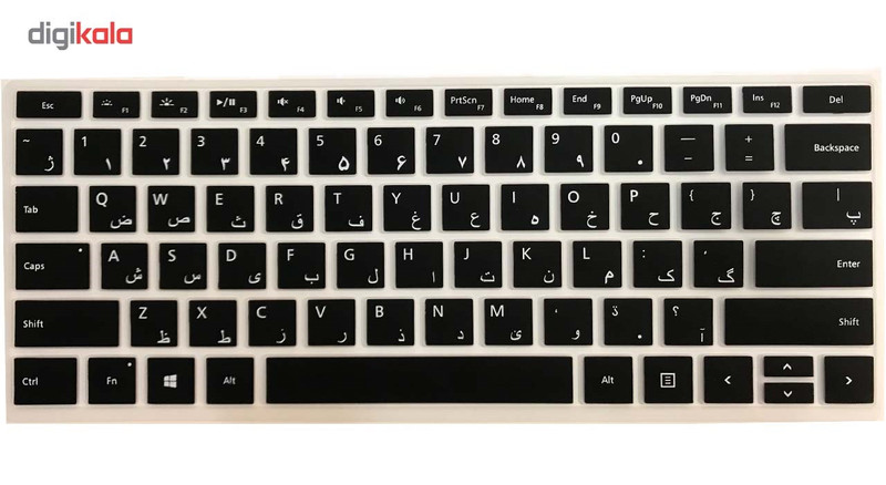 محافظ کیبورد با حروف فارسی مناسب برای تبلت مایکروسافت Surface