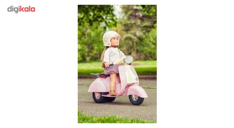 موتور بازی مدل Scooter Pink Ivory