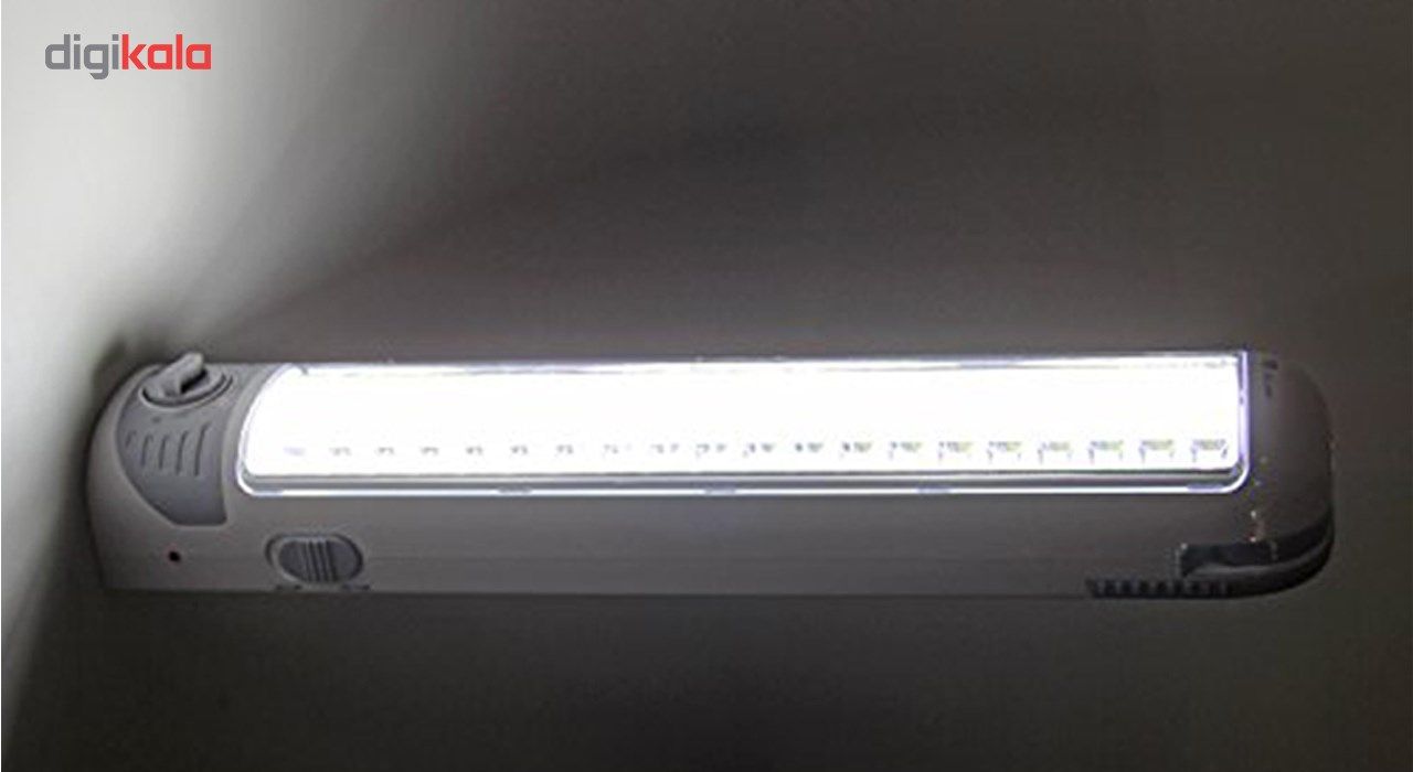 چراغ اضطراری قابل شارژ دی پی مدل SMD-LED کد 7111