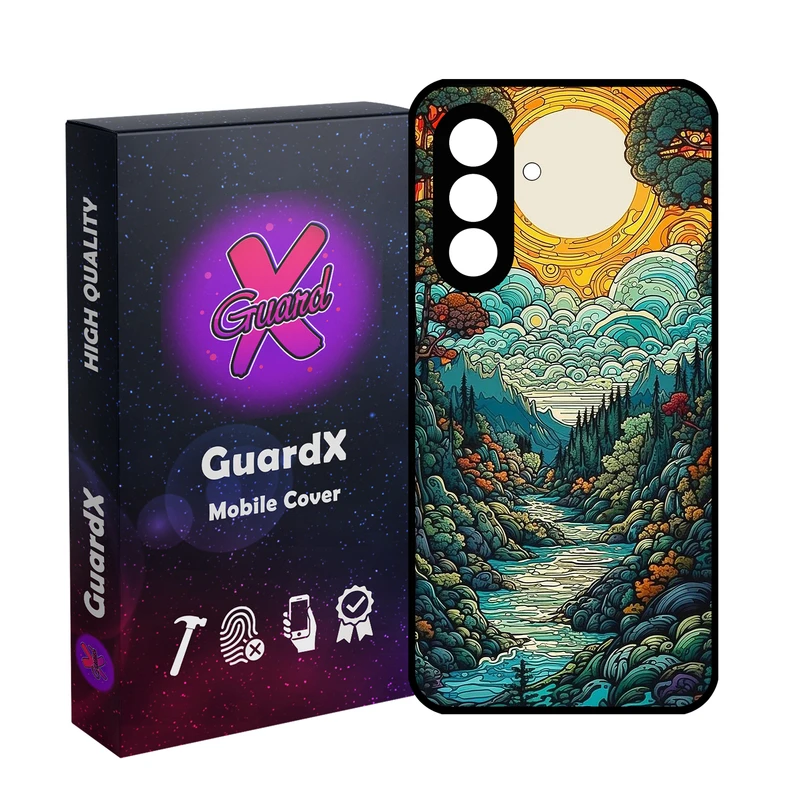 کاور گارد ایکس طرح منظره مدل 10767 مناسب برای گوشی موبایل سامسونگ Galaxy A56 / A56 5G