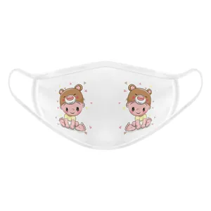 ماسک تزیینی بچگانه طرح نوزاد کد 617015