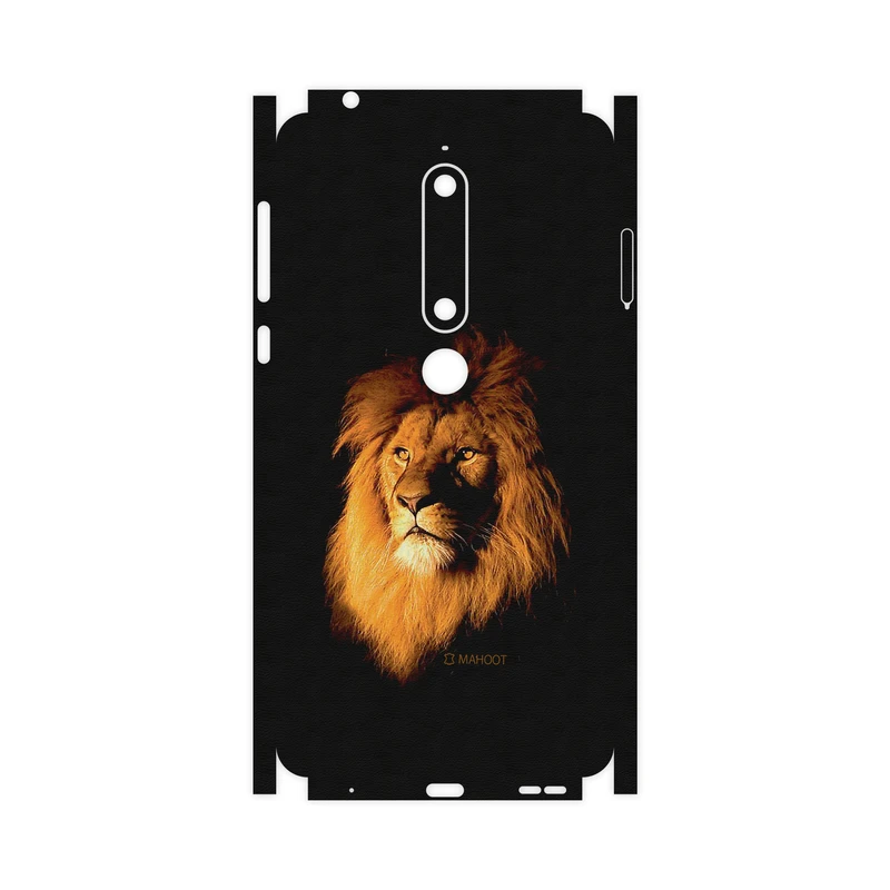برچسب پوششی ماهوت مدل Lion-FullSkin مناسب برای گوشی موبایل نوکیا 6.1