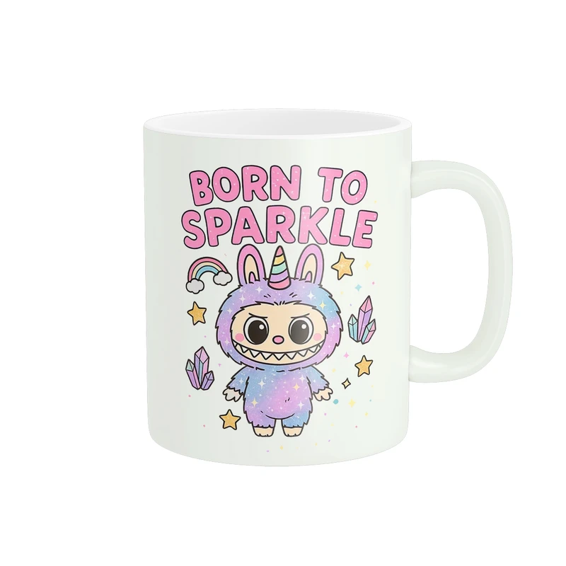 ماگ پاد آفرین مدل عروسک لبوبو کد PM4560