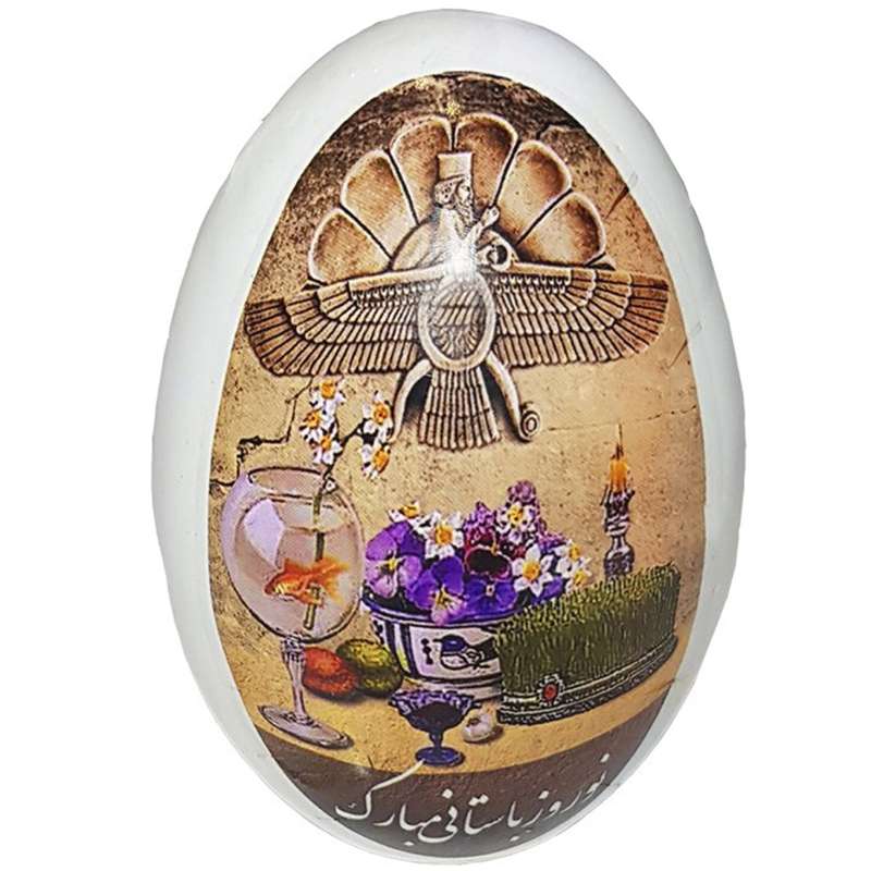 تخم مرغ تزیینی شیانچی طرح باستان کد 09140063 تخم مرغ تزیینی شیانچی طرح باستان کد 09140063