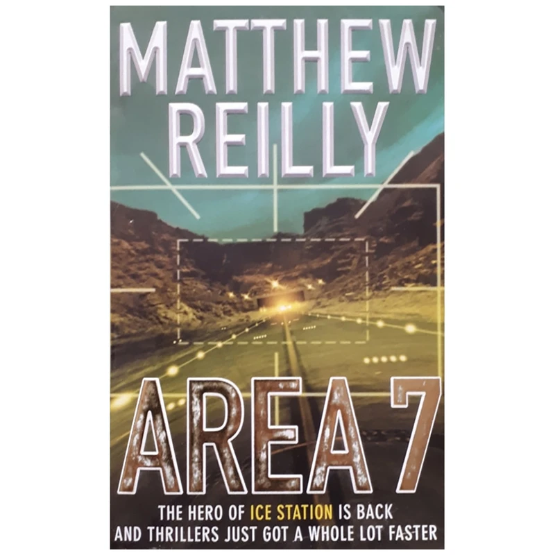 كتاب Area 7 اثر Matthew Reilly انتشارات PAN