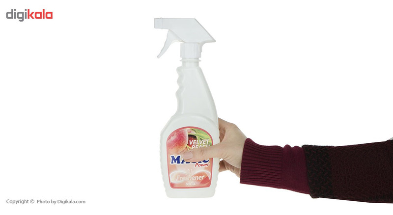 خوشبو کننده هوا مجیک پاور مدل Velvet Peach حجم 500 میلی لیتر