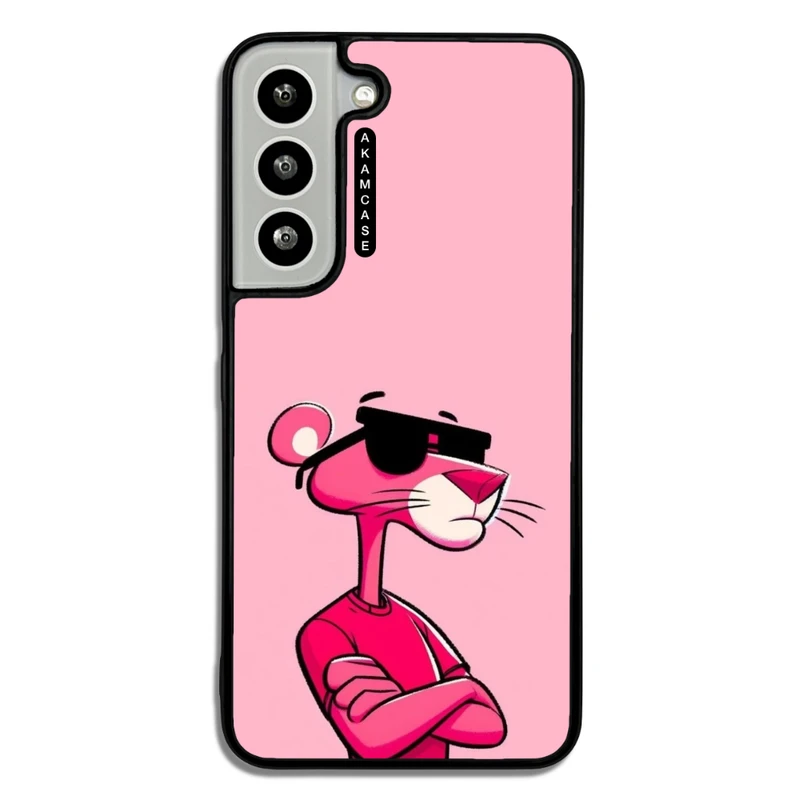کاور آکام مدل AMC-WSGS22-PINK PANTHER11 مناسب برای گوشی موبایل سامسونگ Galaxy S22
