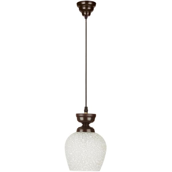 چراغ آویز چشمه نور تک شعله کدG554/1H-BR چراغ آویز چشمه نور تک شعله کدG554/1H-BR