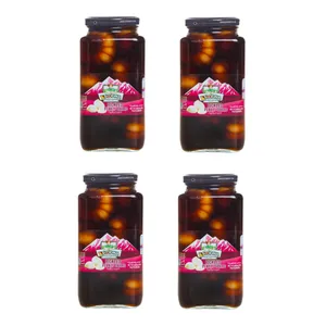 ترشی سیر گل فودنا - 630 گرم بسته 4 عددی