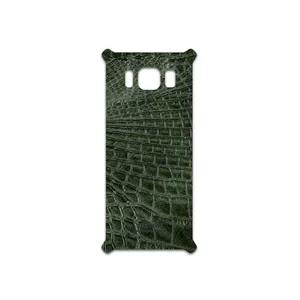MAHOOT Green-Crocodile-Leather Cover Sticker for Samsung Galaxy S8 Active
