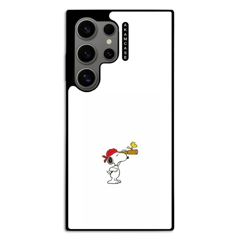 کاور آکام مدل AMC-WSGS24U-SNOOPY-17 مناسب برای گوشی موبایل سامسونگ Galaxy S24 Ultra