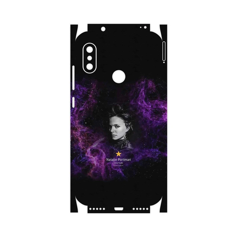 برچسب پوششی ماهوت مدل Natalie Portman-FullSkin مناسب برای گوشی موبایل شیائومی Redmi Note 6 Pro