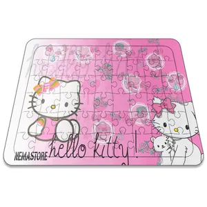 پازل 54 تکه نمااستور طرح کیتی کد 1008