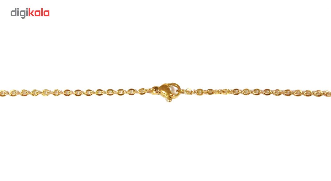 گردنبند آی جواهر طرح نام حدیث لاتین کد 1100107GE -  - 3