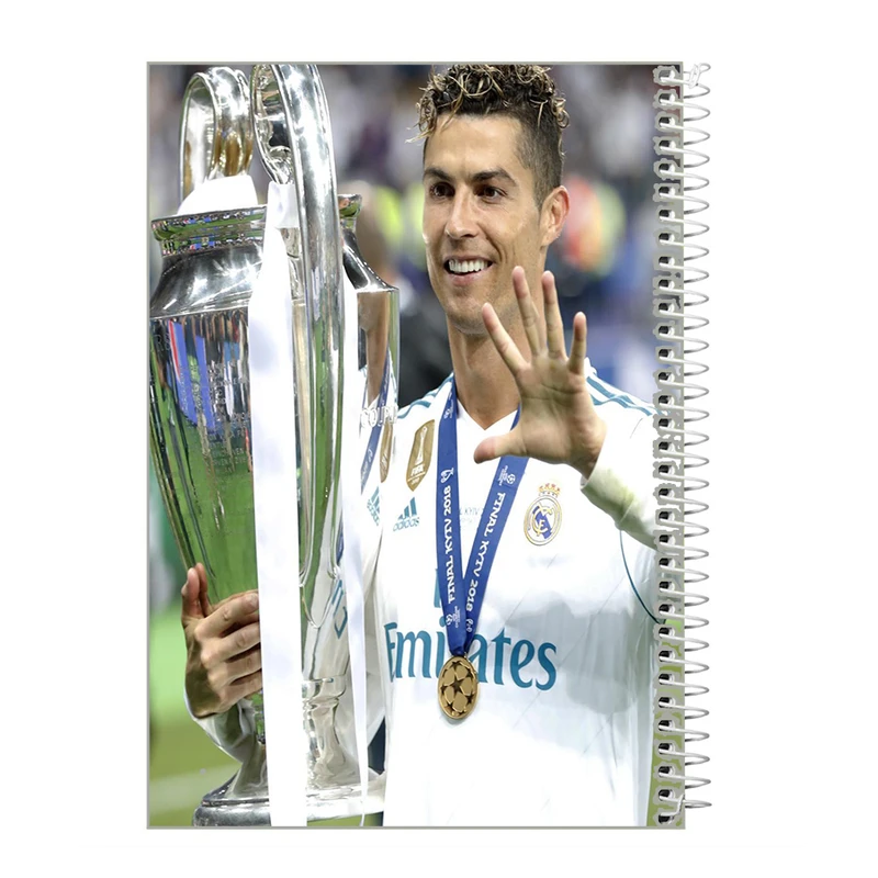 دفتر زبان 60 برگ طرح کریس رونالدو مدل z775